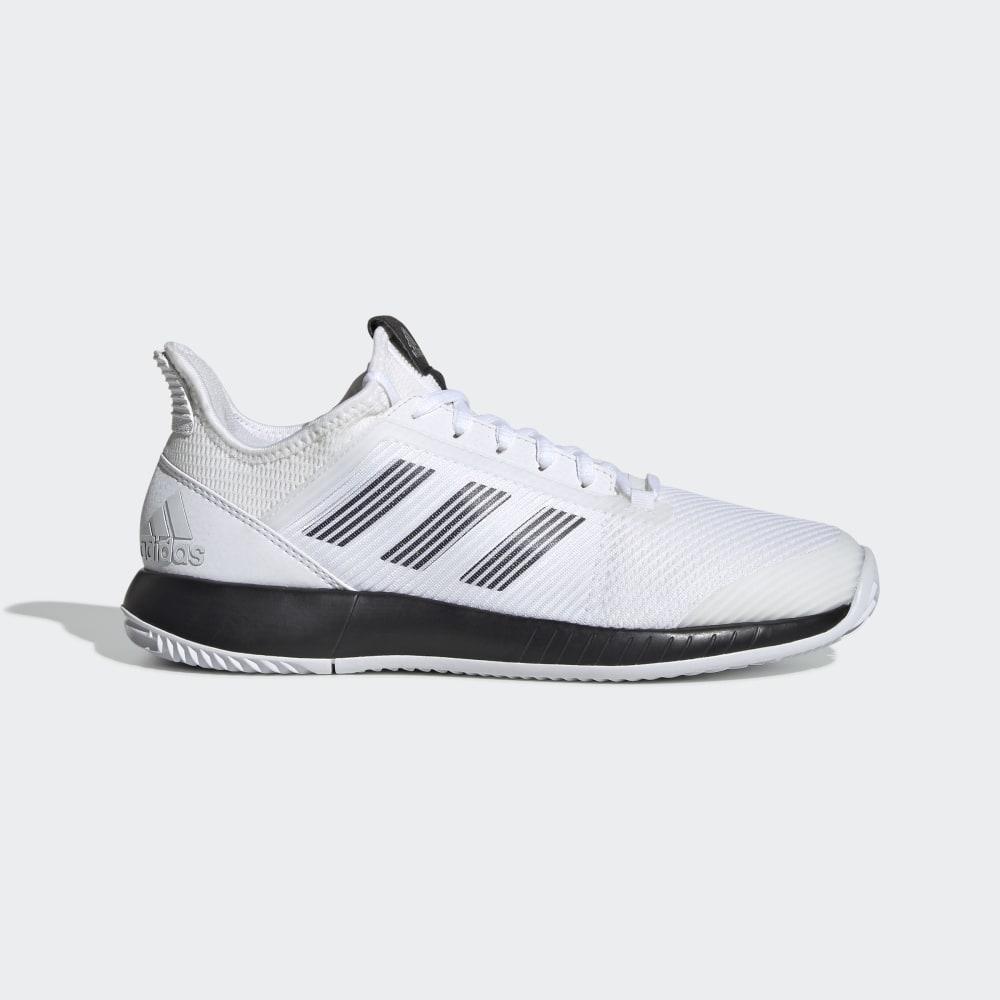Pantofi Tenis Adidas Adizero Defiant Bounce 2 Dama Romania - Albi/Negrii EF2474